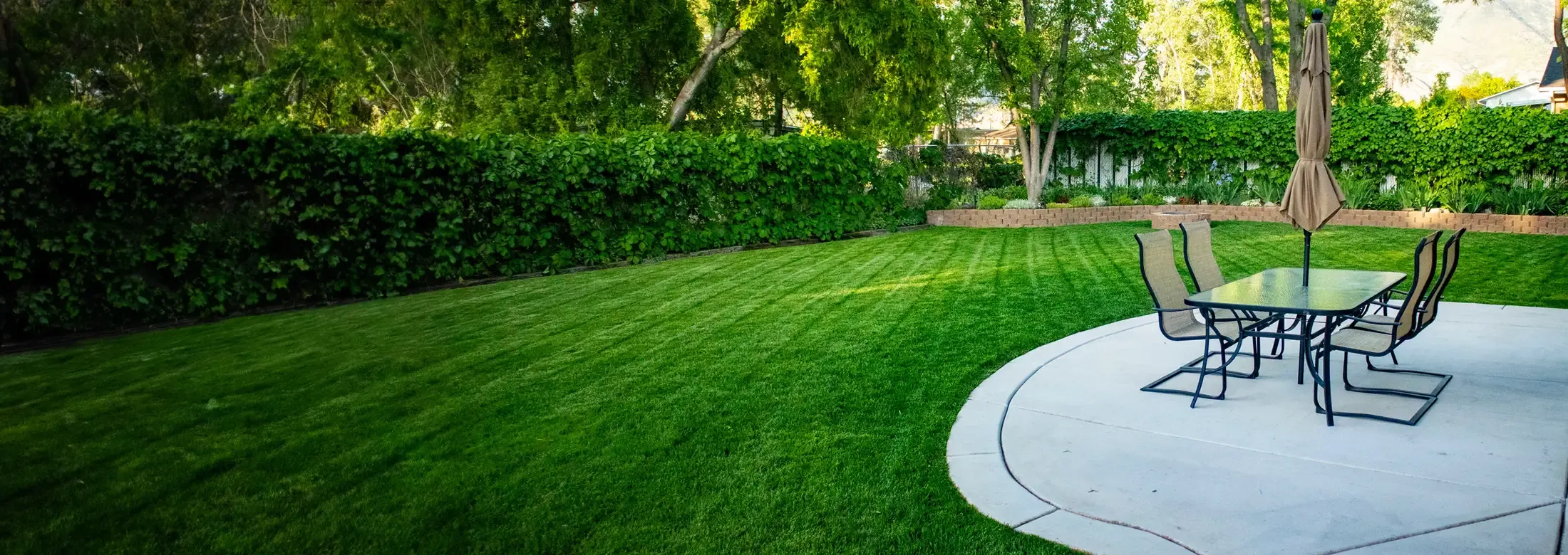 backyard patio